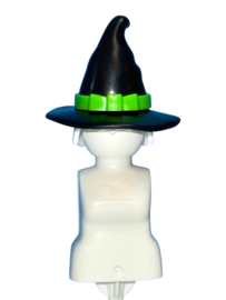 hoed heks zwart/groen 30232813/30060370