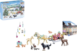 Paarden: kerst sleerit - 71345