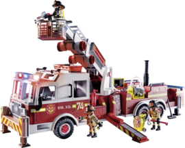 Brandweerwagen: US Tower Ladder - 70935