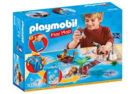 Piraten met plattegrond - 9328