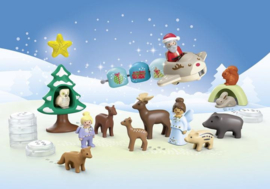 Adventskalender Witte kerst  - 70297