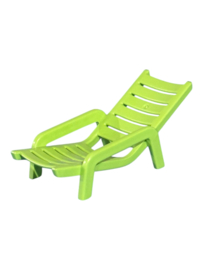 Ligstoel tuinstoel campingstoel  licht groen 30221020