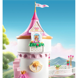 Prinsessenkasteel met koninklijk paar - 71845