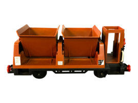 kolen Wagon Dubbel bruin T0018