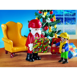 Op de foto met Santa - 5753