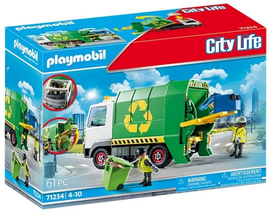 Recycling Truck / vuilniswagen 71234