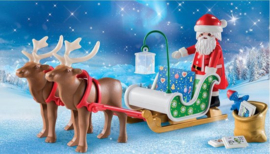 Kerstslee met rendieren - 9496