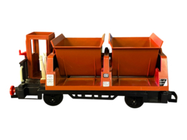 kolen Wagon Dubbel bruin T0020