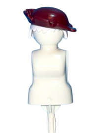 middeleeuwse  hoed bruin