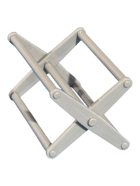 Vouwtafel poten licht grijs 30618612
