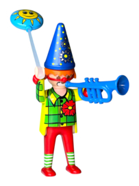 my happy Serie 12 man 12 clown met trompet