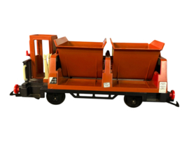 kolen Wagon Dubbel bruin T0019