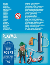 hipster met e-scooter - 70873