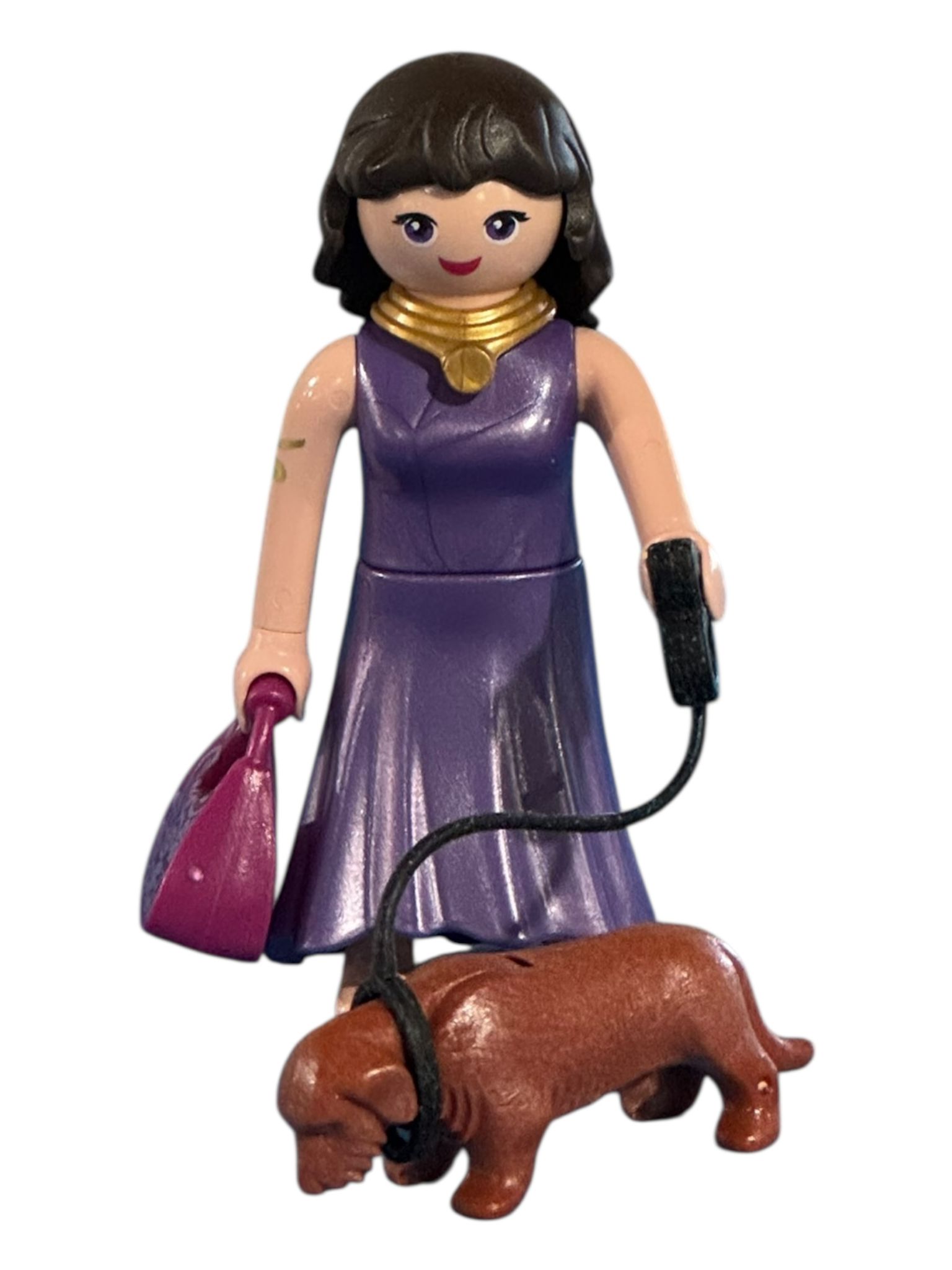 Dame met hond