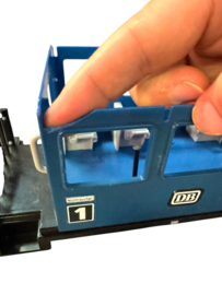 Blauwe Passagiers Wagon T0065