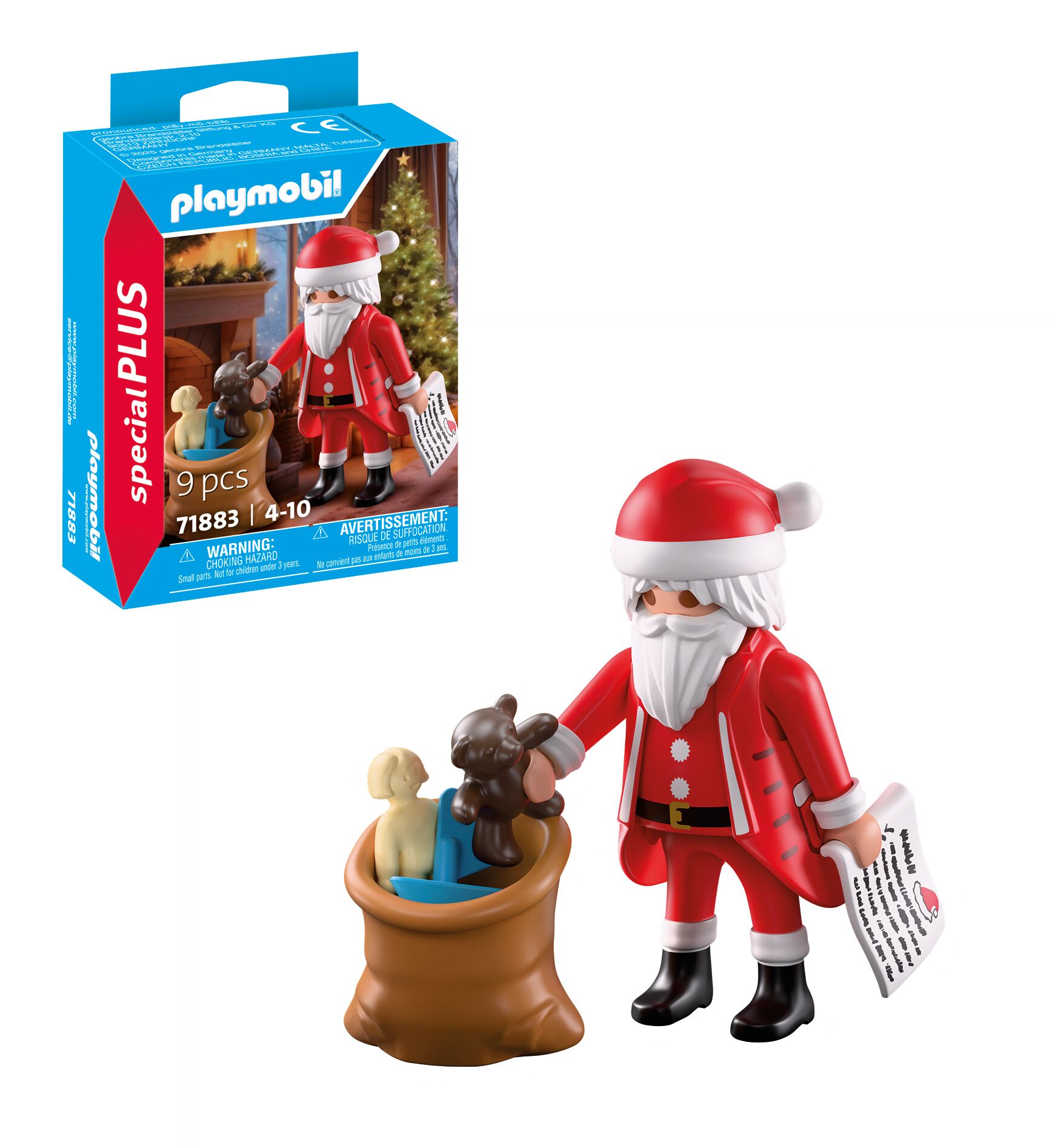 Kerstman met verlanglijstje - 71883