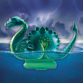 Vikingen met zeemonster  71830
