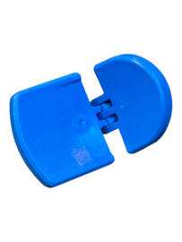 Bureaustoel blauw - zitting - 30616050