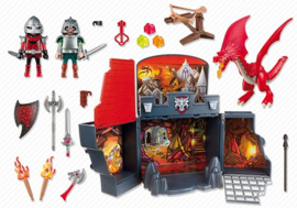 Speelbox "Drakenridder" / Coffre "Chevaliers dragons"  - 5420