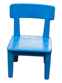 Stoel licht blauw 30221413