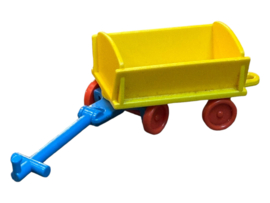Bolderkar geel/blauw/rood