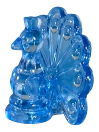 Pauw ornament fontein blauw 30613360
