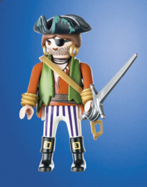 Piratenschateiland met skelet  - 70962