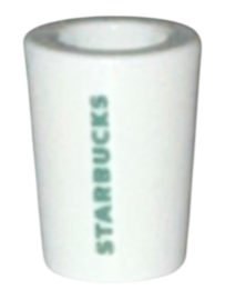 starbucks witte beker met tekst