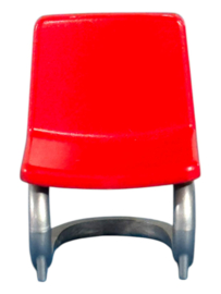 stoel buizenframe rood 30269700/30074590