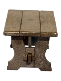 Houten tafel donker bruin 30512243