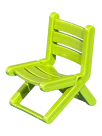 Klapstoel / campingstoel groen 30660374