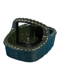 Picknickmand zwart / donker groen 30237852 / 30237842