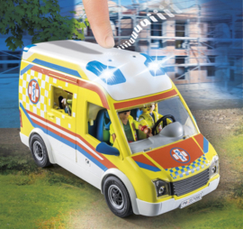 Ambulance met licht en geluid - 71202