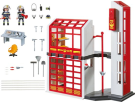 Playmobil Brandweerkazerne met sirene - 5361