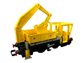 Locomotief met grijper T0111