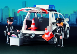 50YR Politiepost met voertuigen - 71602