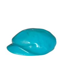 Straatschoffie muts blauw