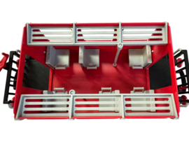 Rode Passagiers Wagon T0040
