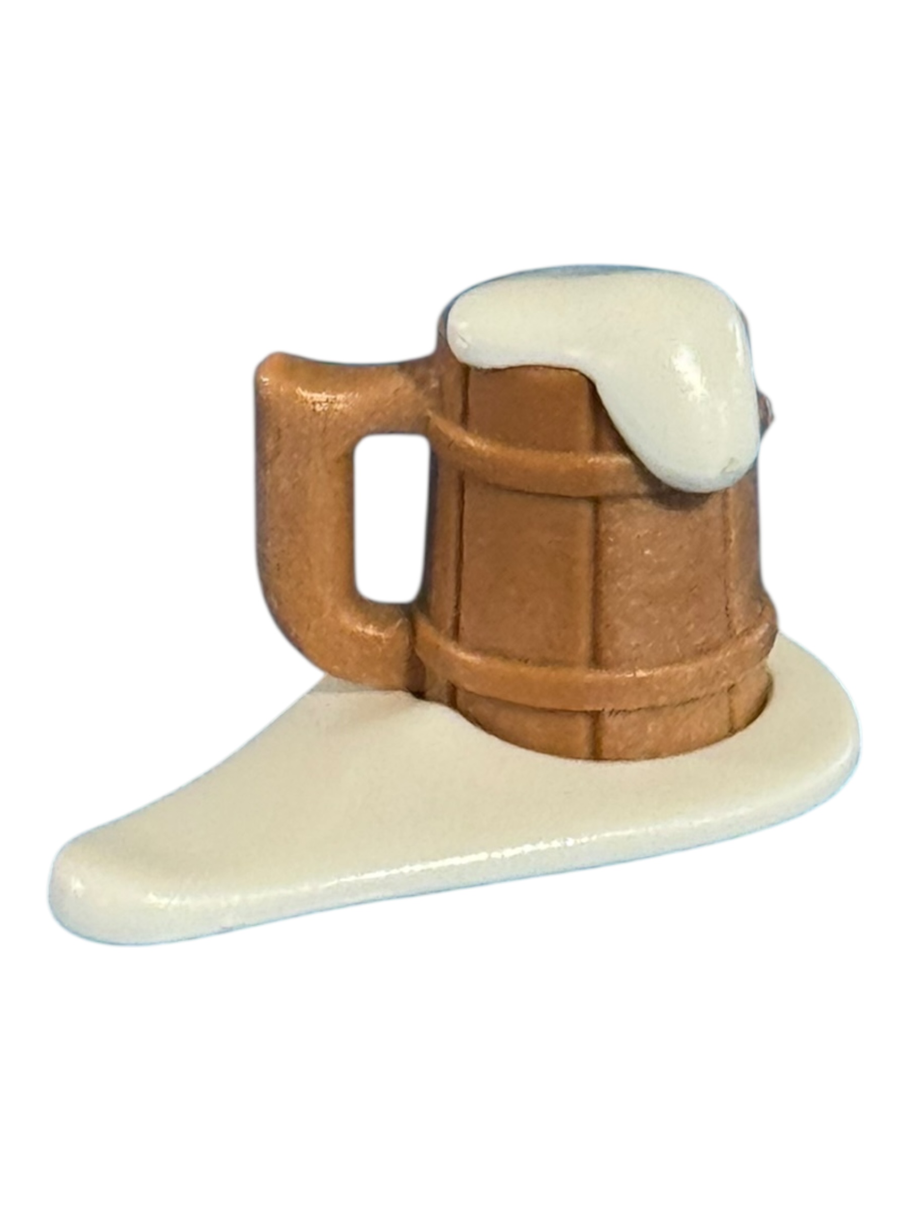 bierpul met schuim
