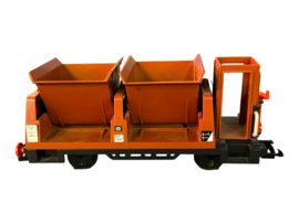 kolen Wagon Dubbel bruin T0022