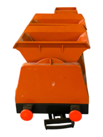 kolen Wagon Dubbel bruin T0022