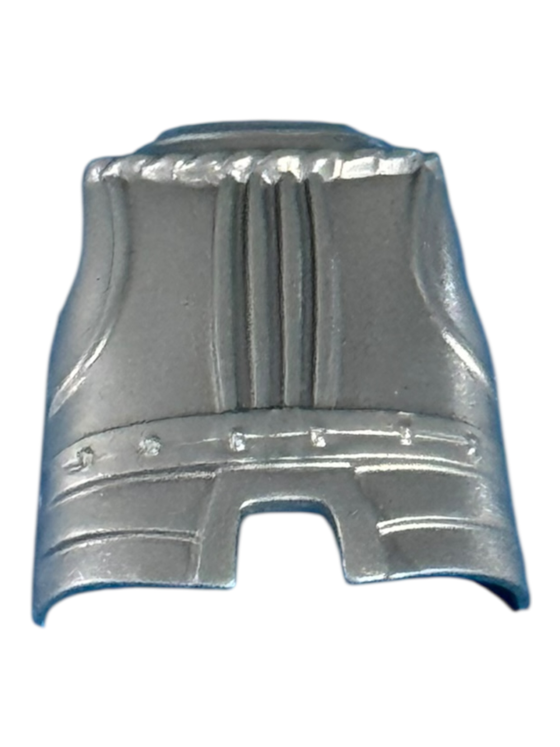 borstplaat harnas grijs zilver 30099430