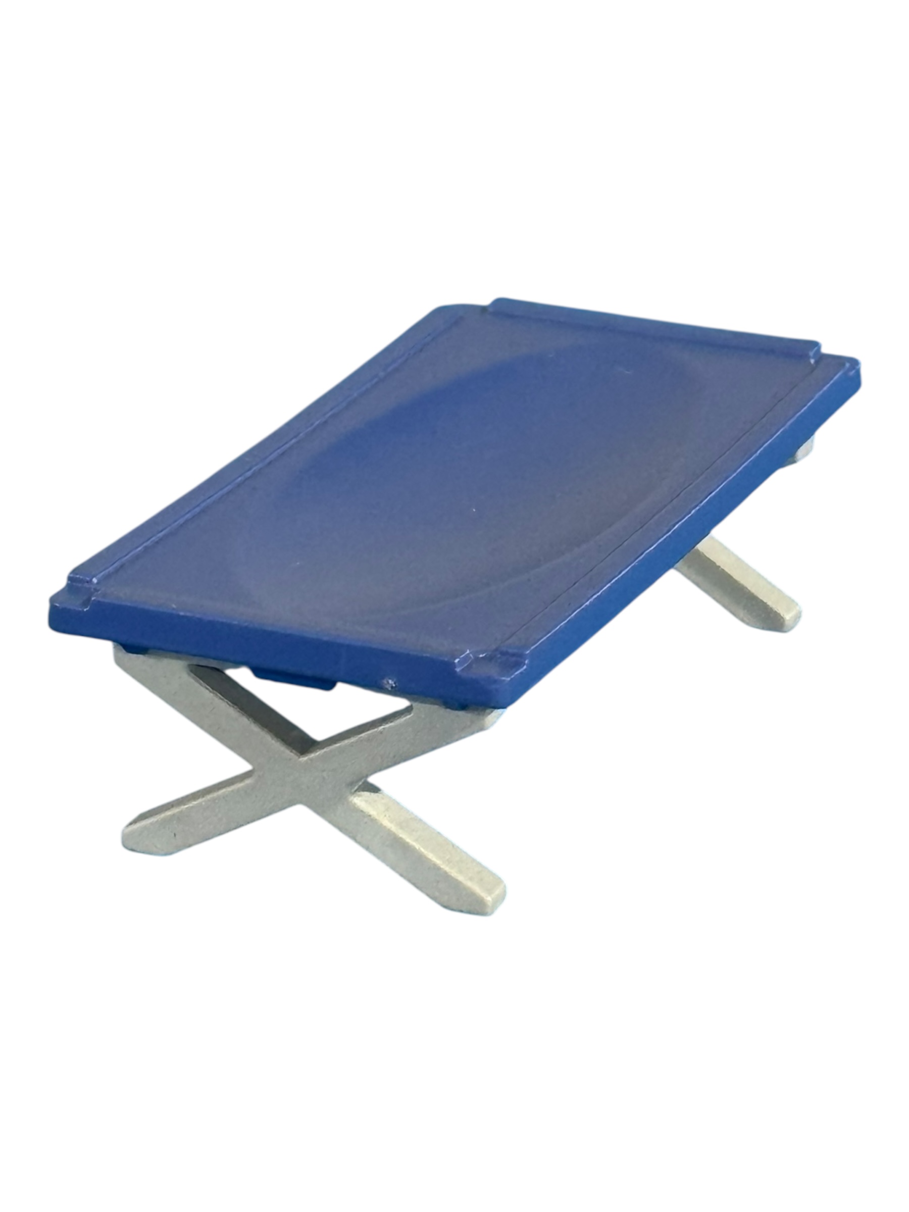 veld bed blauw