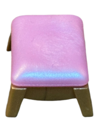 Voetenbank goud roze 30204750/30251253