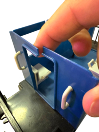 Blauwe Passagiers Wagon T0065