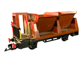 kolen Wagon Dubbel bruin T0017