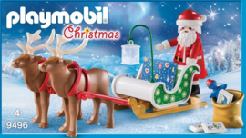 Kerstslee met rendieren - 9496