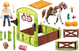 Abigail & Boomerang met paardenbox - 9480