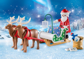 Kerstslee met rendieren - 9496