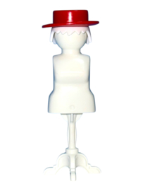 victoriaanse matroos hoed rood 30064830